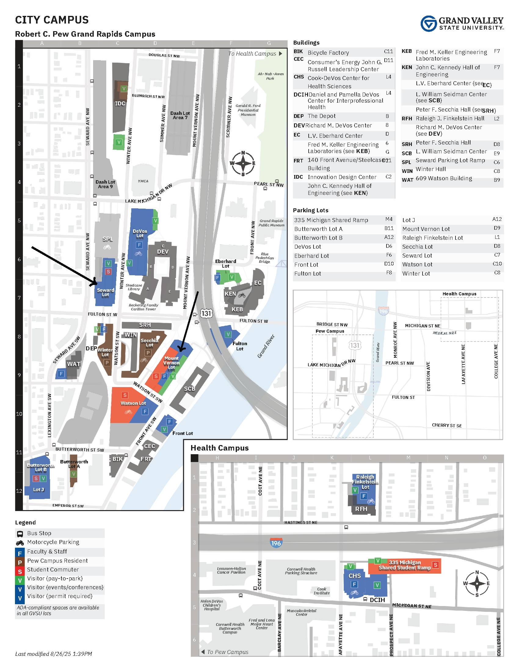 City Campus Project Map Summer 2026